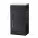 Esta Floor Cloakroom Vanity Unit Anthracite