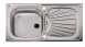 Spacesaver 860 X 435mm One Tap Hole Sbsd Inset Rev