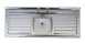 Emerald 1500 X 600mm Two Tap Holes Left Hand Dbsd R/front