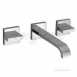 Vado 3 Hole Basin Mixer Wall Mounted Geo-109-c/p