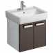600 Slimline Wc/bidet Carcass Naturl Oak 1001sno