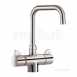 Delabie Securitherm Therm Sink Mixer With Swivel Spout H230 L200