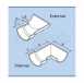 Plain 3 Inch Pipe Clips 10 Inch Ext Rw2/365