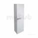 Ideal Standard Strada 400 Tall Unit Left Hand Door Gls Wh