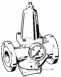 B Press 54 X 2 Male Str Conn-gas