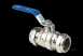 Inta Blue Handle Ball Valve 42mm Blue Lbv209342b