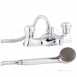 Logics Deck Mounted Bath/shower Mixer Exc Heads Lg5260cp