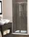 Showerlux Legacy Bifold Door 900mm Ch/cl