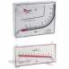 Dwyer 25 Plastic Manometer Range 0-3 Inch Wg