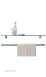 Ideal Standard Santorini Shelf 600mm Glass N1442aa