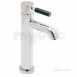 Extend Mono Basin Mixer Single Lever Dck Mtd Nua-100e/sb-c/blk