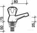 Option 1/2 Pillar Tap Pair Ot5205cp