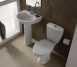 Twyford Option 2 Tap Hole 4 Piece Pack And Seat White