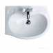 Ideal Standard Space E7122 1 Tap Hole Left Hand Offset Corner Basin White