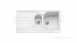 Franke Cog651 1.5b Rev Sink Polar White
