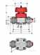 Durapipe Pp Beige Spig Diaph Valve Fpm Diaph 32
