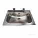 Inset Bowl 406x260 With Overflow 2 Tap Holes Ps8701ss