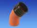 Supersleve Sdb2/1s2 Bend 45deg 100mm S/s
