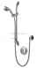 Aqualisa 182705 Chrome Shower Bracket Wall Mount