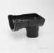 112mm Half Round Stop End Rr106-b