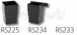 65mm Sq Sect Rw Downpipe Conn Rs225-c Rs225c