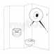 Armitage Shanks Sentry21 Wh Wc Basin And Shower - Wave-on S331201