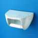 Ideal Standard Mayfair S5005 T/roll Holder Plus Shelf White S500501