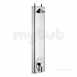 Armitage Shanks Kirn Shower Panel Pre Plumbed Pol S/s Push Button S7873 S7873my