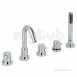 5 Hole B/shower Mixer Deck Mtd Plus Shower Kit