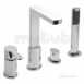 4 Hole B/shower Mixer Single Levr Deck Mtd