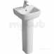 Ideal Standard Tempo T0593 400mm One Tap Hole Handrinse Basin Wh T059301