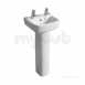Ideal Standard Tempo T0594 400mm Two Tap Holes Handrinse Basin Wh T059401