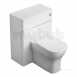 Softmood T7819 650mm Wc Unit Gls Wht