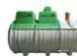 Gloucester Biocel 24 Person Tank Pumped