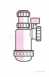 32mm Adj A/s Telescopc Bottle Trap Wp41t