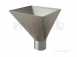 Large Square Water Hopper 75mm Coated