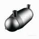 Cap Bk E/f 110mm Pe100 47mm Pins