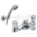 2 Hole B/shower Mixer Deck Mount Plus Shower Kit