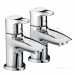 Capri Basin Pillar Taps Eco4 Cap 1/2 E4 C - Chrome