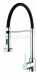 Liquorice Sink Mixer With Pulldown Spray