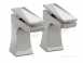 IDEAL STANDARD ROSITA BATH FLR R-MTD CHROME 2H DC B9699AA