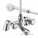 Club Pillar Bath/shower Mixer-cp Hds Cp