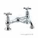 Bristan Art Deco Bridge Basin Mixer Cp