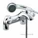 Meridian Hp Therm Pillar Bath/shower Mixer Cp