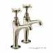 1901 High Neck Pillar Taps Pair Cp
