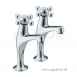 Regency High Neck Pillar Taps Cp