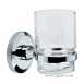 Bristan Qube Tumbler Holder Chrome Plated Qu Hold C