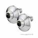 Bristan Wall Mount Fixings Chrome Plated Wmnt1 C