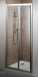 Jute Jub 760mm Bi-fold Door Silver