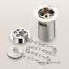 Trad Bath Waste And O/flow C/w Porc Plug Cp
